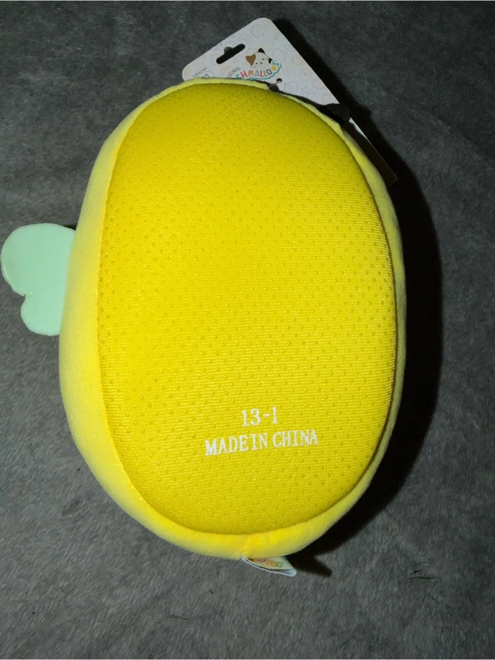 NWT Squishmallows Kid Toddler Size 13/1 Plush Slippers - Sunny the Bee Winking